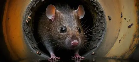 A Culinary Adventure Ron the Sewer Rat enjoying a gourmet garbage meal